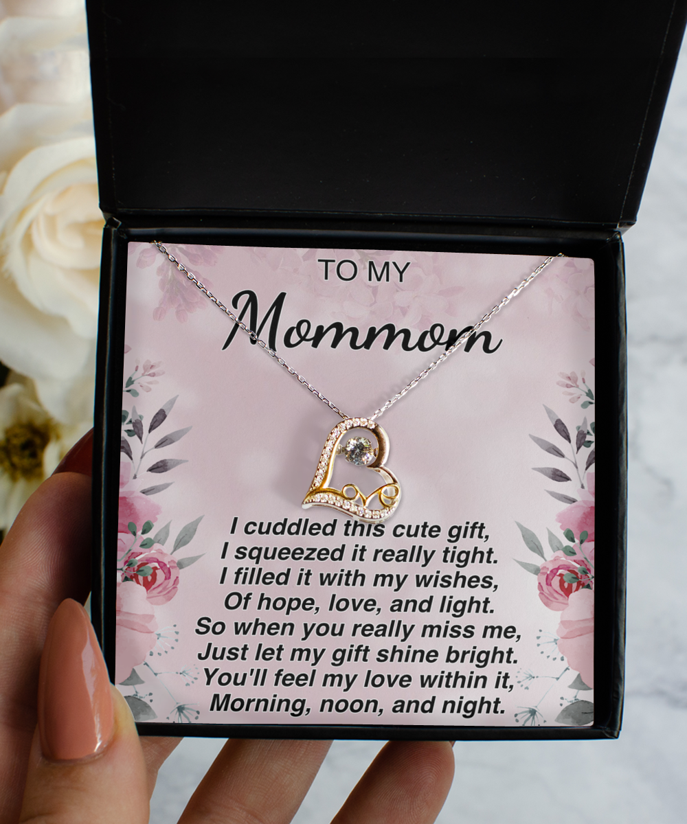 To My Mommom - When You Really Miss Me - Sterling Silver Necklace