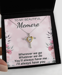 Load image into Gallery viewer, To My Memere - Wherever We Go - Sterling Silver Necklace
