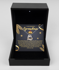 Load image into Gallery viewer, Grandma Heart Necklace - Mean The World
