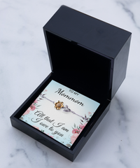 Load image into Gallery viewer, To My Mommom - All That I Am I Owe to You - Sunflower Bracelet
