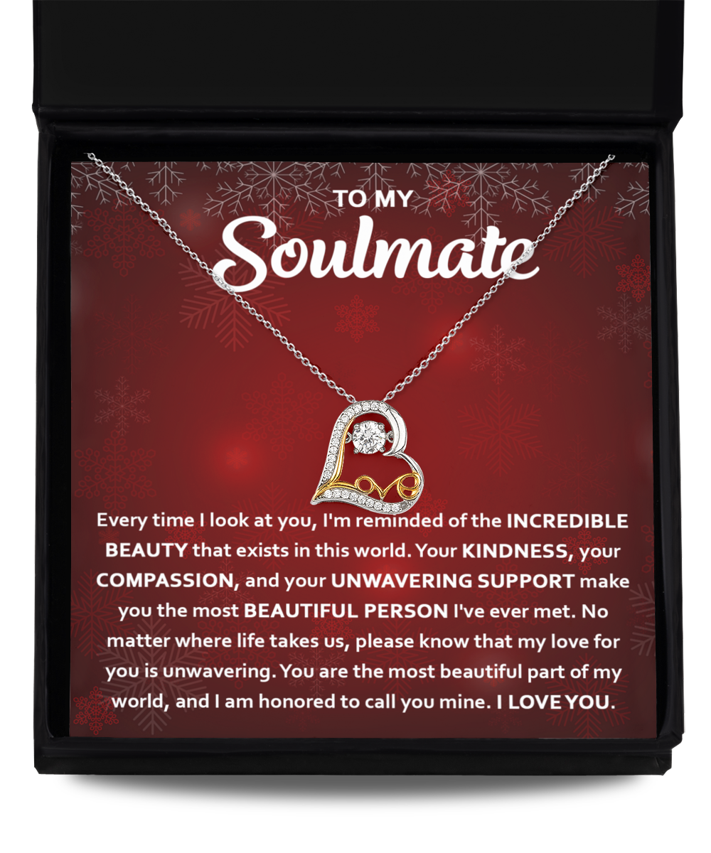 Soulmate Heart Necklace - Beautiful Part