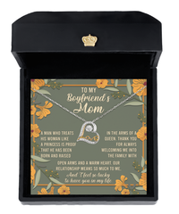 Load image into Gallery viewer, Boyfriend&#39;s Mom Heart Necklace - Open Arms
