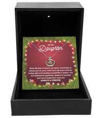 Load image into Gallery viewer, Daughter Crown Necklace - Rule Your World
