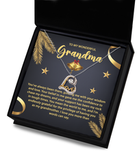 Load image into Gallery viewer, Grandma Heart Necklace - Mean The World
