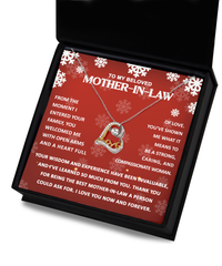 Load image into Gallery viewer, Mother in Law Heart Necklace - Compassionate Woman
