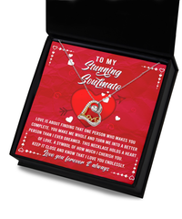 Load image into Gallery viewer, Soulmate Heart Necklace - That One Person
