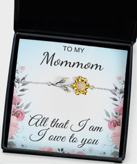 Load image into Gallery viewer, To My Mommom - All That I Am I Owe to You - Sunflower Bracelet
