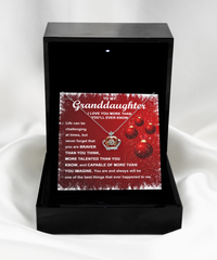 Load image into Gallery viewer, Granddaughter Crown Necklace - The Best Things
