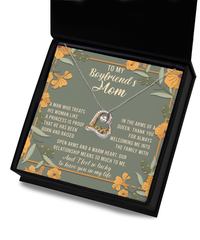 Load image into Gallery viewer, Boyfriend&#39;s Mom Heart Necklace - Open Arms
