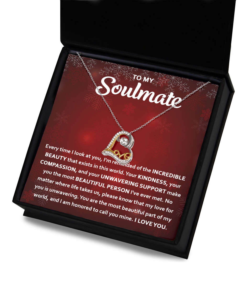 Soulmate Heart Necklace - Beautiful Part