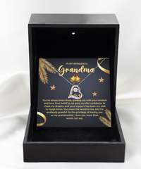 Load image into Gallery viewer, Grandma Heart Necklace - Mean The World
