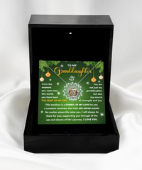 Load image into Gallery viewer, To My Granddaughter - Symbol Of Love - Crown Necklace
