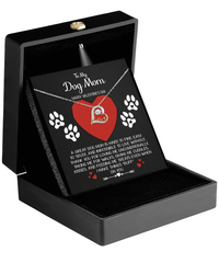 Load image into Gallery viewer, Dog Mom Heart Necklace - Hard to Find
