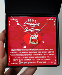 Load image into Gallery viewer, Soulmate Heart Necklace - That One Person

