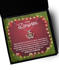 Load image into Gallery viewer, Daughter Crown Necklace - Rule Your World
