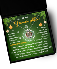 Load image into Gallery viewer, To My Granddaughter - Symbol Of Love - Crown Necklace
