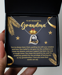 Load image into Gallery viewer, Grandma Heart Necklace - Mean The World
