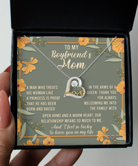 Load image into Gallery viewer, Boyfriend&#39;s Mom Heart Necklace - Open Arms
