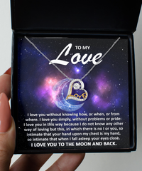 Load image into Gallery viewer, My Love Heart Necklace - I Love You
