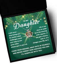 Load image into Gallery viewer, Daughter Crown Necklace - Chase Your Dreams
