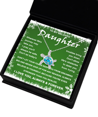 Load image into Gallery viewer, Daughter Turtle Necklace - Dreaming Big
