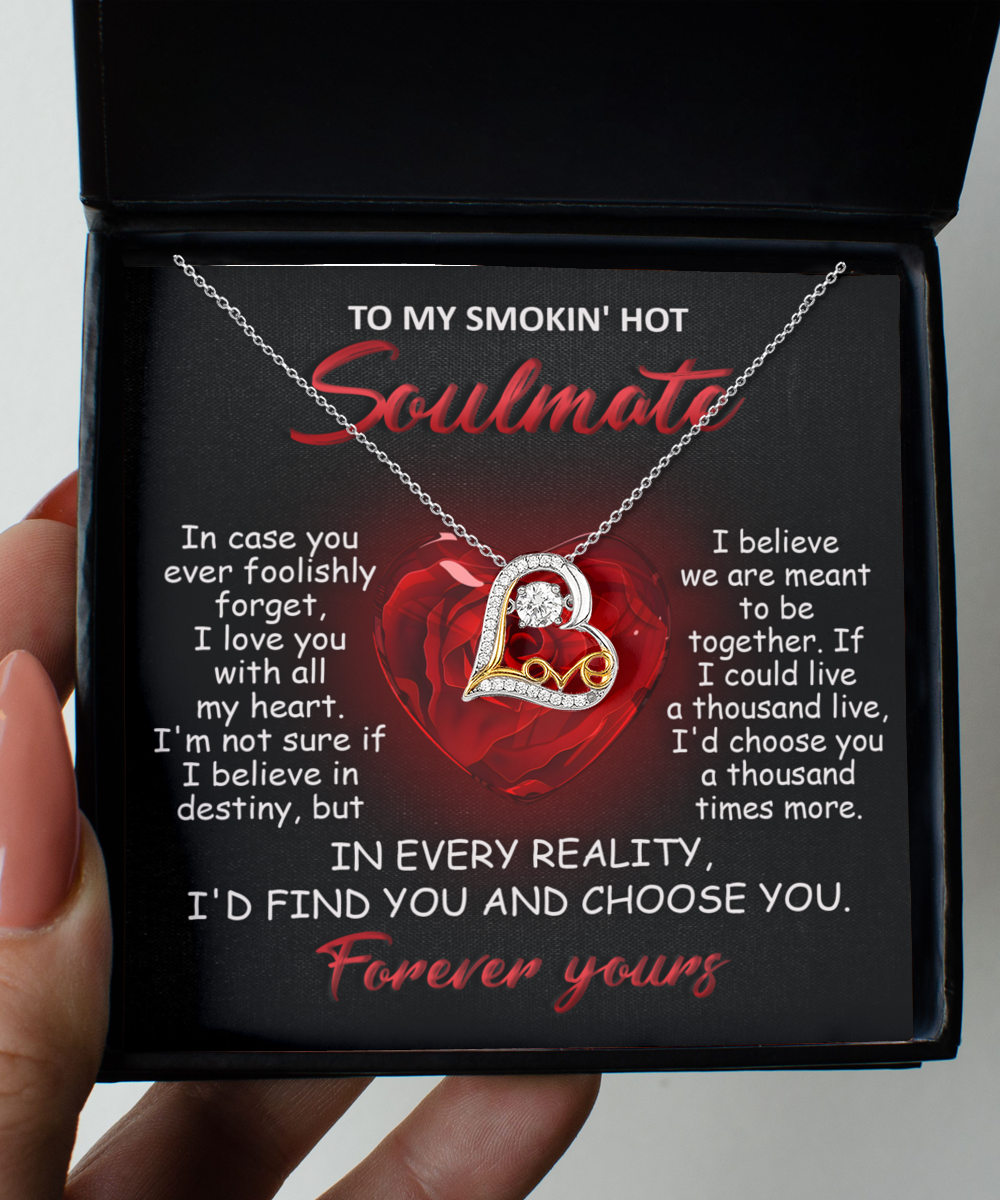 Soulmate Love Necklace - All My Heart