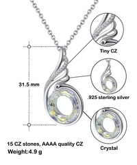 Load image into Gallery viewer, To My Memere - Wherever We Go - Phoenix Necklace
